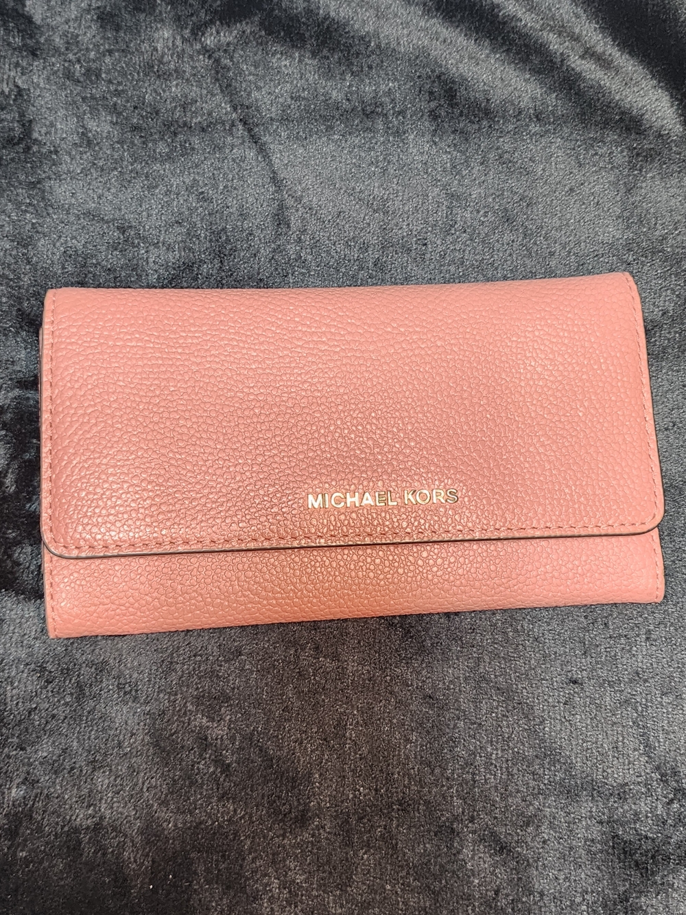 Michael Kors Pink Trifold Wallet